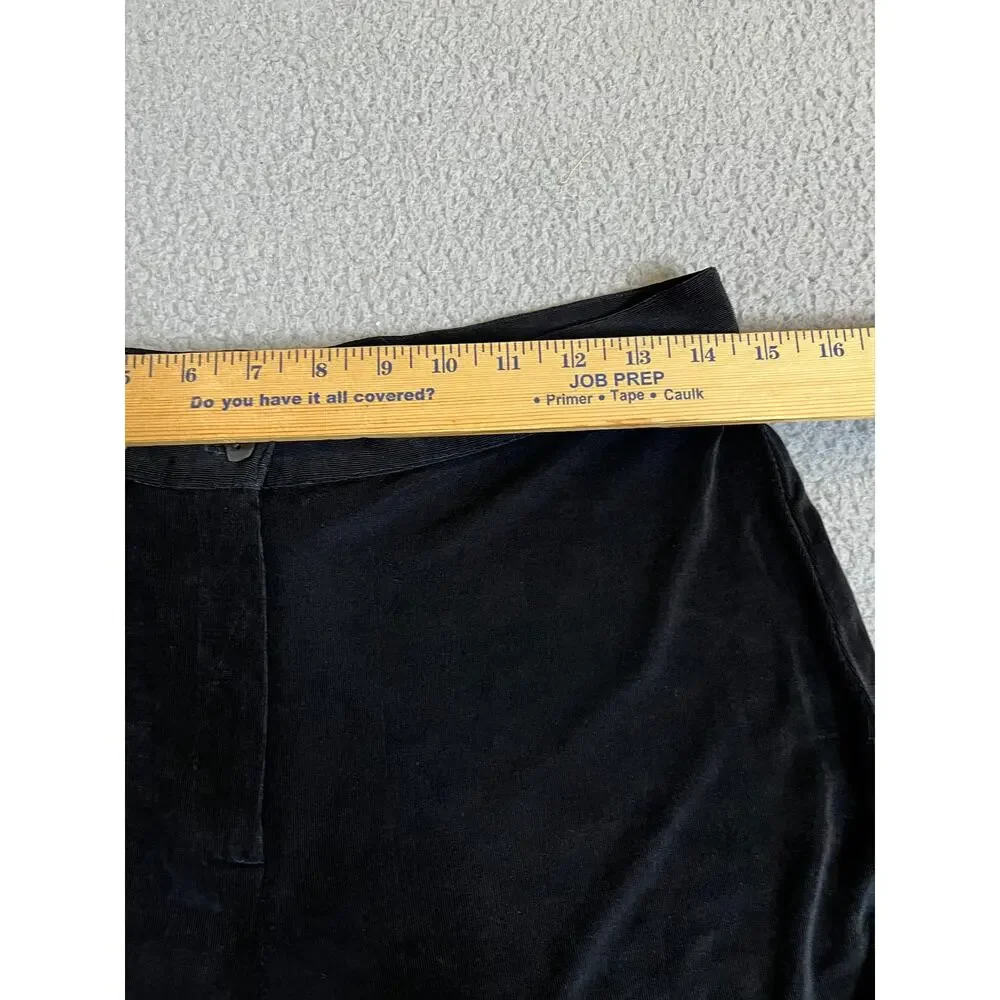 Chicos Traveler Pants Medium Short 1.5 Zip Up Ankle Slinky Stretch High Rise - Picture 8 of 13